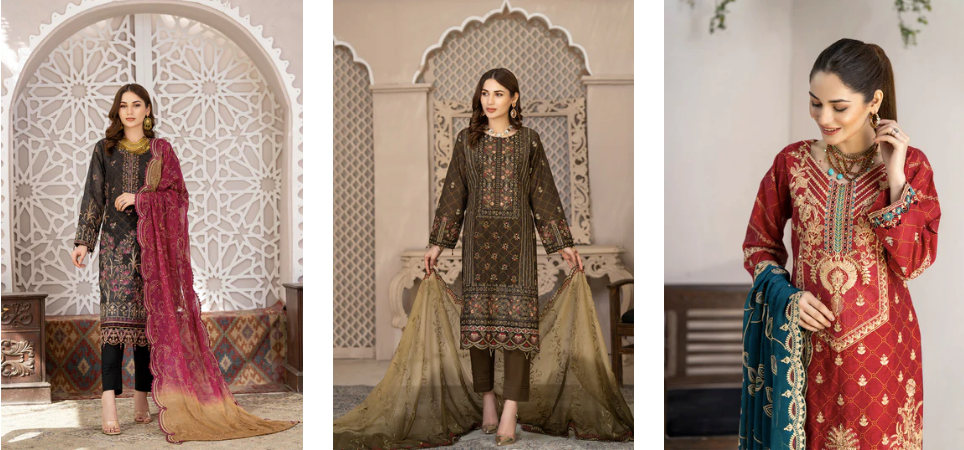 Fall In Love With Our Premium Quality Dress Designs From The Latest Winter Collection