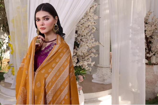 The Perfect style upgrade – Rujhan’s unstitched Festive Collection
