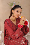 ELEGANCE LUXURY DOBBY EMBROIDERED & HANDWORK FESTIVE EDIT 3PC UNSTITCHED