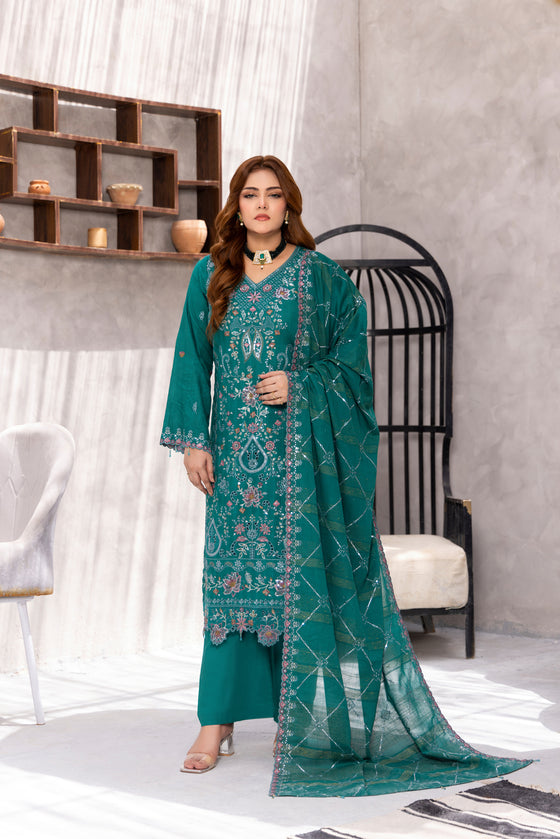 BEBAAK LUXURY JACQUARD WEDDING EDIT 3PC UNSTITCHED