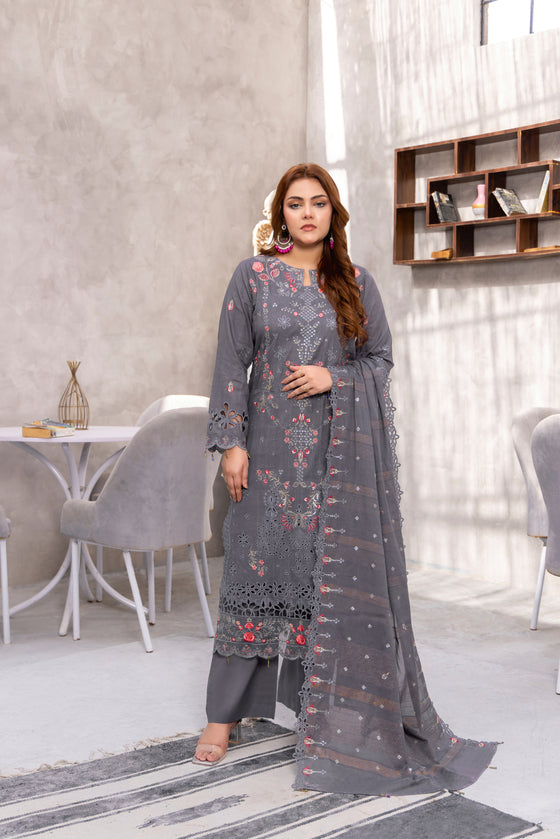 BEBAAK LUXURY JACQUARD WEDDING EDIT 3PC UNSTITCHED