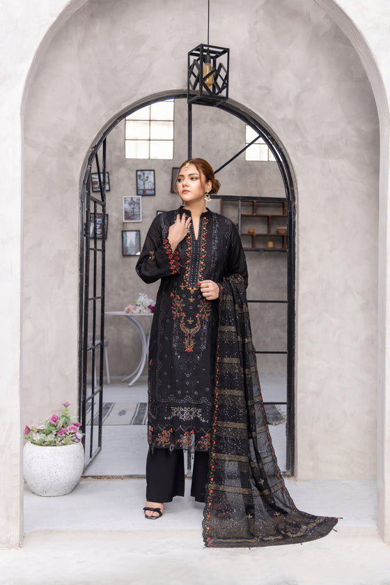BEBAAK LUXURY JACQUARD WEDDING EDIT 3PC UNSTITCHED