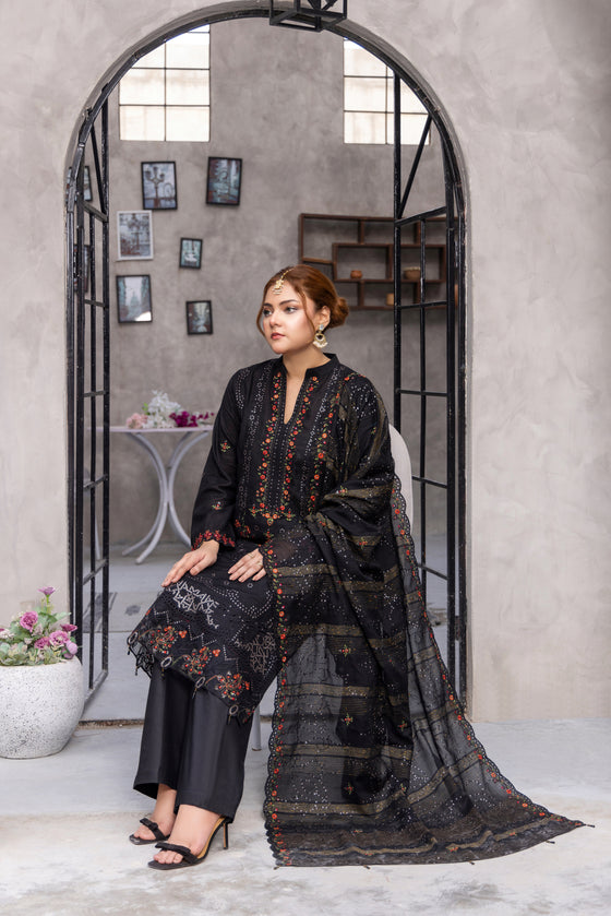 BEBAAK LUXURY JACQUARD WEDDING EDIT 3PC UNSTITCHED