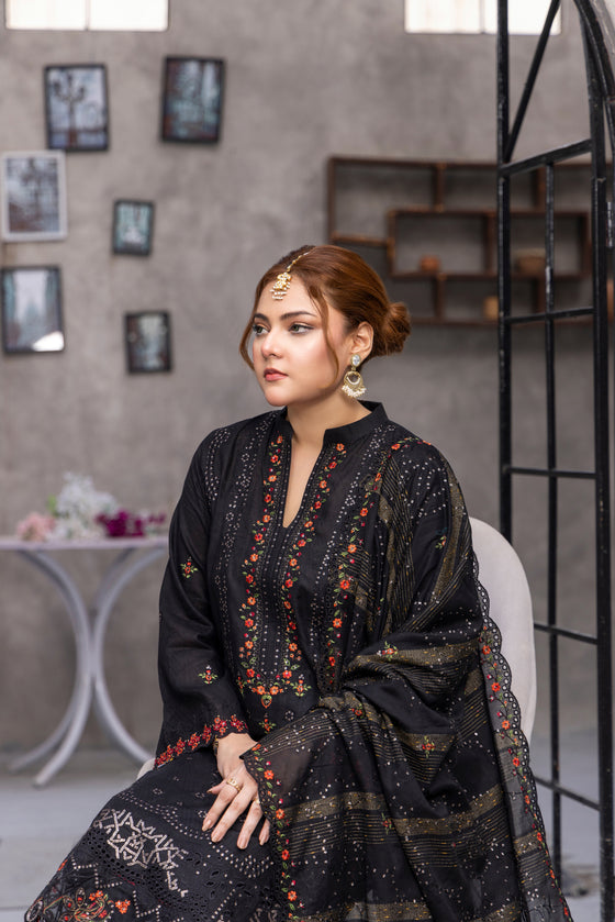 BEBAAK LUXURY JACQUARD WEDDING EDIT 3PC UNSTITCHED