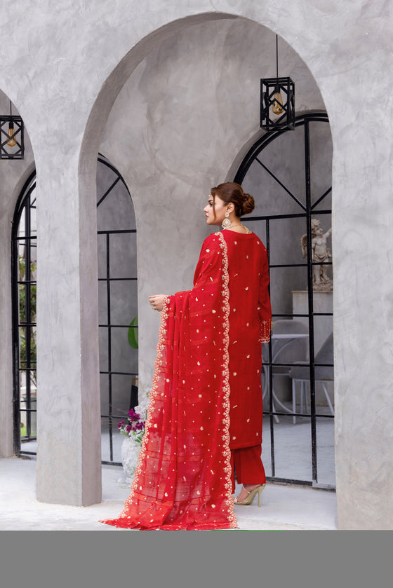 BEBAAK LUXURY JACQUARD WEDDING EDIT 3PC UNSTITCHED
