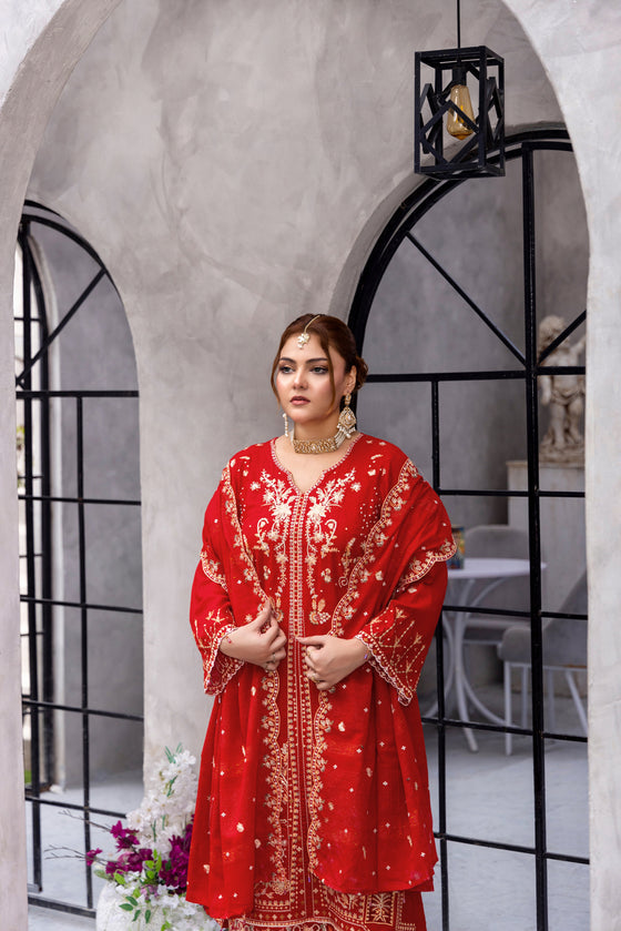 BEBAAK LUXURY JACQUARD WEDDING EDIT 3PC UNSTITCHED