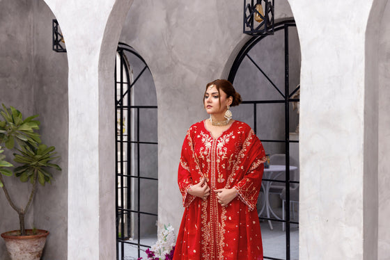 BEBAAK LUXURY JACQUARD WEDDING EDIT 3PC UNSTITCHED