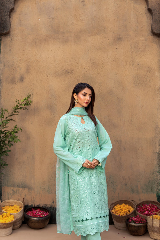KARI NOIR  EXCLUSIVE CHIKANKARI  FESTIVE EDIT