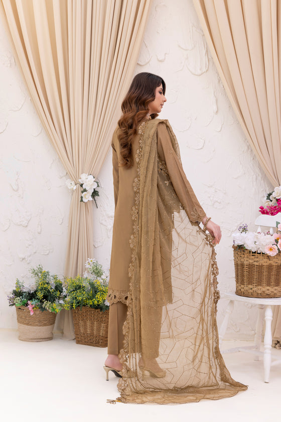 SIFARISH - LUXURY FANCY PEARL CHIKANKARI EDIT 3PC UNSTITCHED
