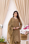 SIFARISH - LUXURY FANCY PEARL CHIKANKARI EDIT 3PC UNSTITCHED
