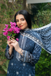 Dobby Embroidered Lawn -Unstitched 3Pc