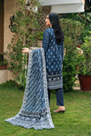Dobby Embroidered Lawn -Unstitched 3Pc