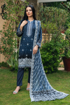 Dobby Embroidered Lawn -Unstitched 3Pc