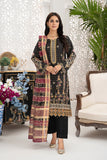 AFREEN - Unstitched-3Pc Embroidered Cotton Suit