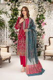 AFREEN - Unstitched-3Pc Embroidered Cotton Suit