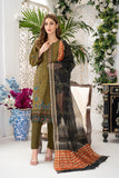 AFREEN - Unstitched-3Pc Embroidered Cotton Suit