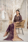 AIK ARZOO SPECIAL. Unstitched-3Pc Embroidered Cotton Suit