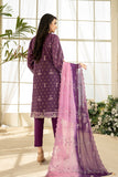 Unstitched-3Pc Embroidered Cotton Suit