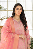 Unstitched-3Pc Embroidered Cotton Suit