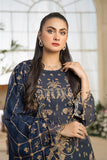 Unstitched-3Pc Embroidered Cotton Suit