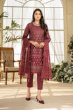 Unstitched-3Pc Embroidered Cotton Suit