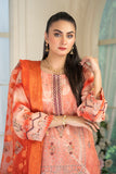 Unstitched-3Pc Embroidered Cotton Suit