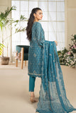 Unstitched-3Pc Embroidered Cotton Suit