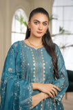Unstitched-3Pc Embroidered Cotton Suit