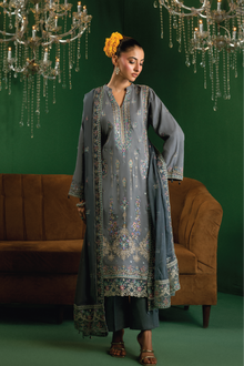  BLISS - LUXURY DESIGNER EDIT WITH MIRROR EXCLUSIVE WORK 3PC UNSTITCHED
