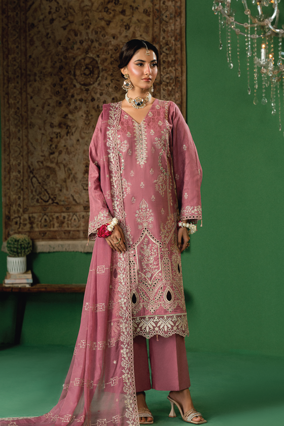 BLISS - LUXURY DESIGNER EDIT WITH MIRROR EXCLUSIVE WORK 3PC UNSTITCHED