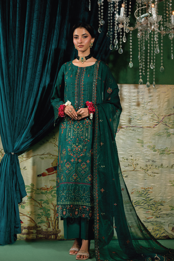 BLISS - LUXURY DESIGNER EDIT WITH MIRROR EXCLUSIVE WORK 3PC UNSTITCHED