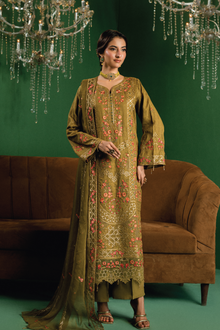  BLISS - LUXURY DESIGNER EDIT WITH MIRROR EXCLUSIVE WORK 3PC UNSTITCHED