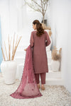 DILKASH -3pc Cotton Two Tune Embroidered suit