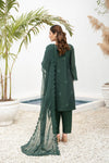 DILKASH -3pc Cotton Two Tune Embroidered suit
