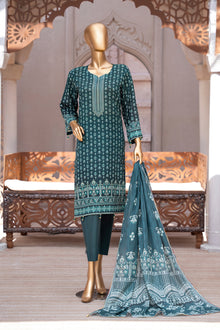  Exclusive Dobby Digital Printed Lawn -Unstitched 3Pc