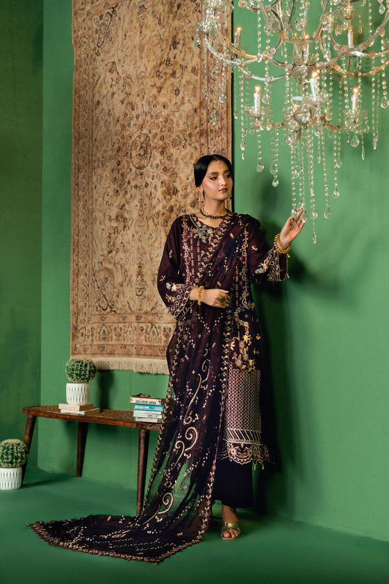 SAJAL FESTIVE EDIT 3PC UNSTITCHED