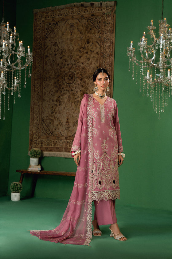 BLISS - LUXURY DESIGNER EDIT WITH MIRROR EXCLUSIVE WORK 3PC UNSTITCHED