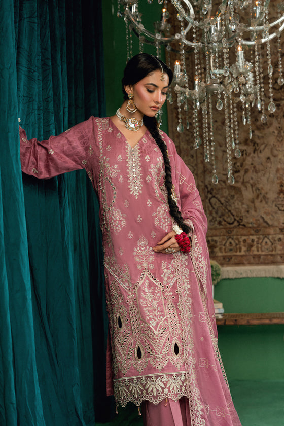 BLISS - LUXURY DESIGNER EDIT WITH MIRROR EXCLUSIVE WORK 3PC UNSTITCHED