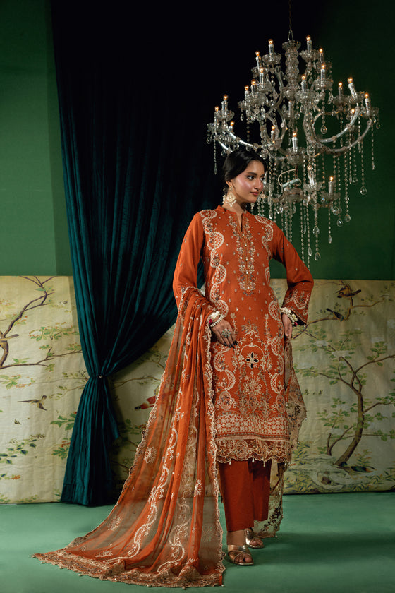 SAJAL FESTIVE EDIT 3PC UNSTITCHED