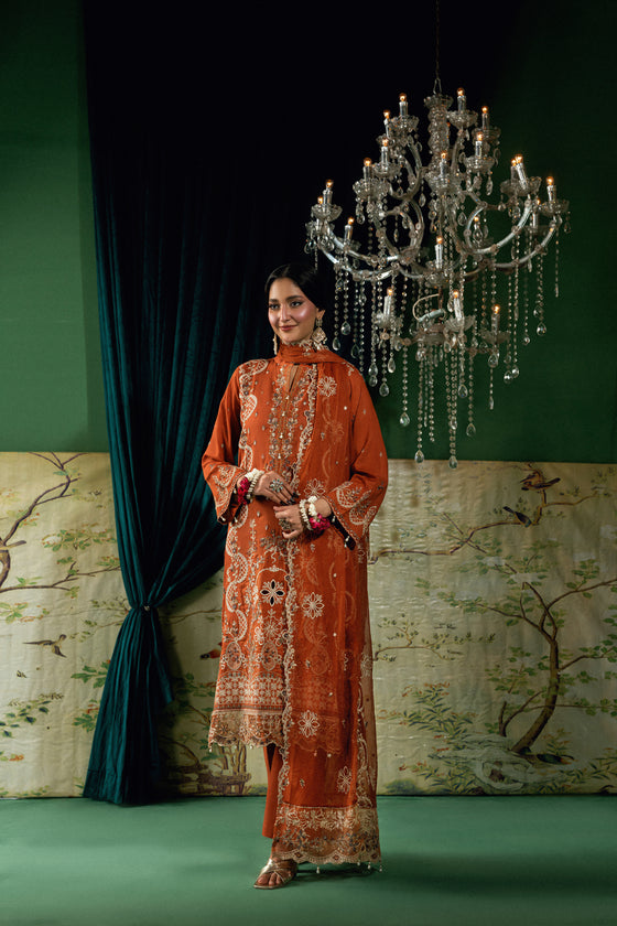 SAJAL FESTIVE EDIT 3PC UNSTITCHED