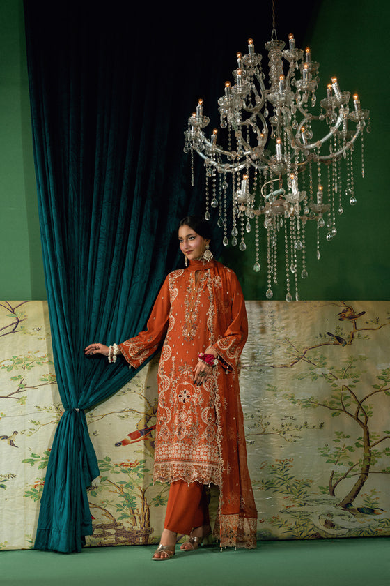 SAJAL FESTIVE EDIT 3PC UNSTITCHED