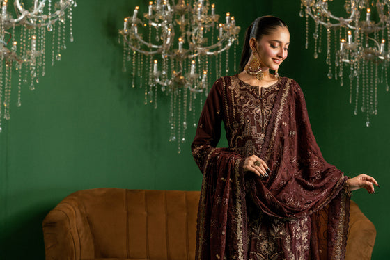 SAJAL FESTIVE EDIT 3PC UNSTITCHED