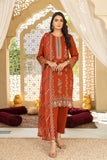 GHAZAL-Unstitched-3Pc Cotton Embroidered Suit