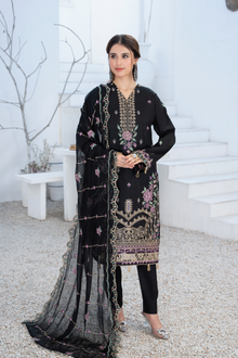  Khayal-Unstitched-3Pc Embroidered Cotton Suit