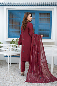  Khayal-Unstitched-3Pc Embroidered Cotton Suit