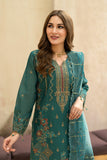 MANNAT - Unstitched 3Pc Embroidered Cotton Suit
