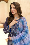 MANNAT - Unstitched 3Pc Embroidered Cotton Suit