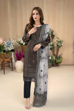 MANNAT - Unstitched 3Pc Embroidered Cotton Suit