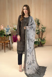 MANNAT - Unstitched 3Pc Embroidered Cotton Suit