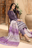 MANNAT - Unstitched 3Pc Embroidered Cotton Suit